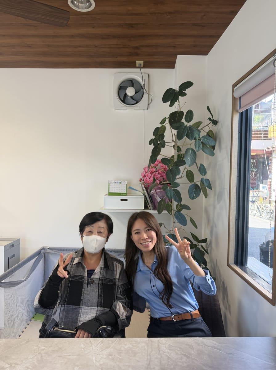 お客様との記念写真です♪