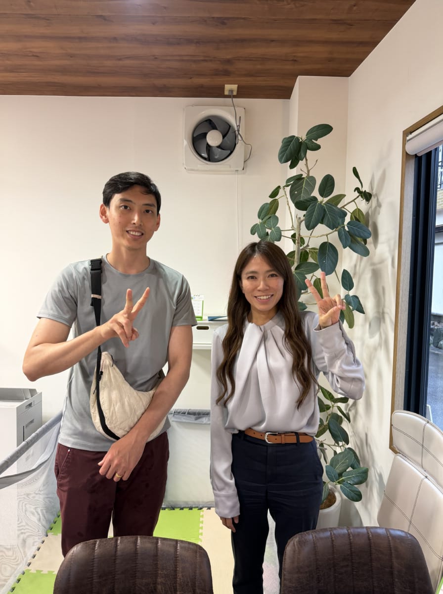 お客様との記念写真です♪