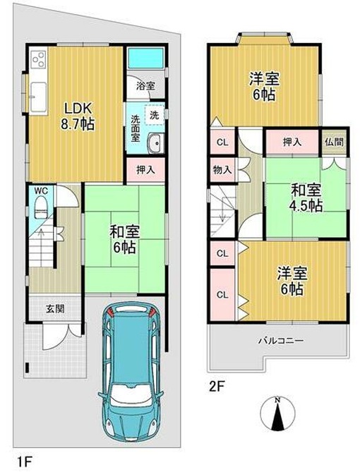 新家中町中古戸建