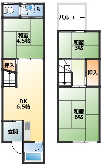 若江本町１丁目中古テラスハウス（オーナーチェンジ）